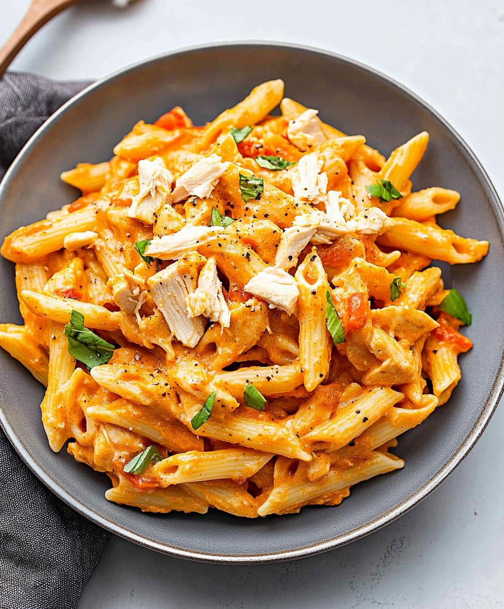 Buffalo Chicken Pasta Recipe