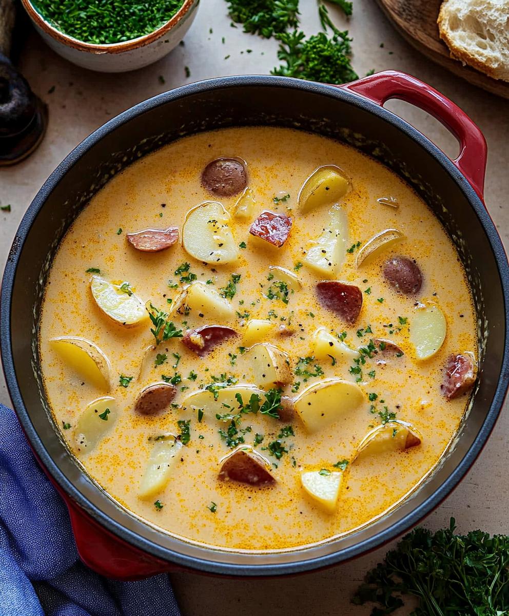 Cajun Potato Soup Recipe