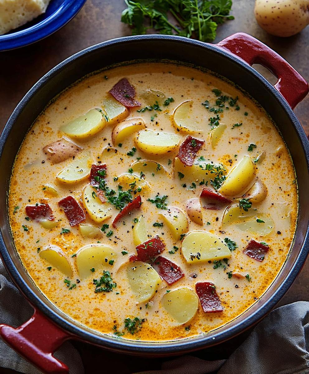 Cajun Potato Soup Recipe
