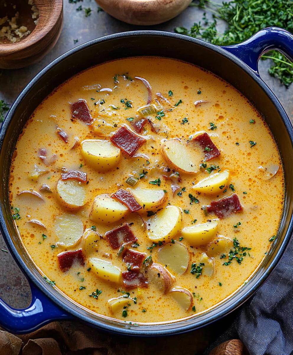 Cajun Potato Soup Recipe