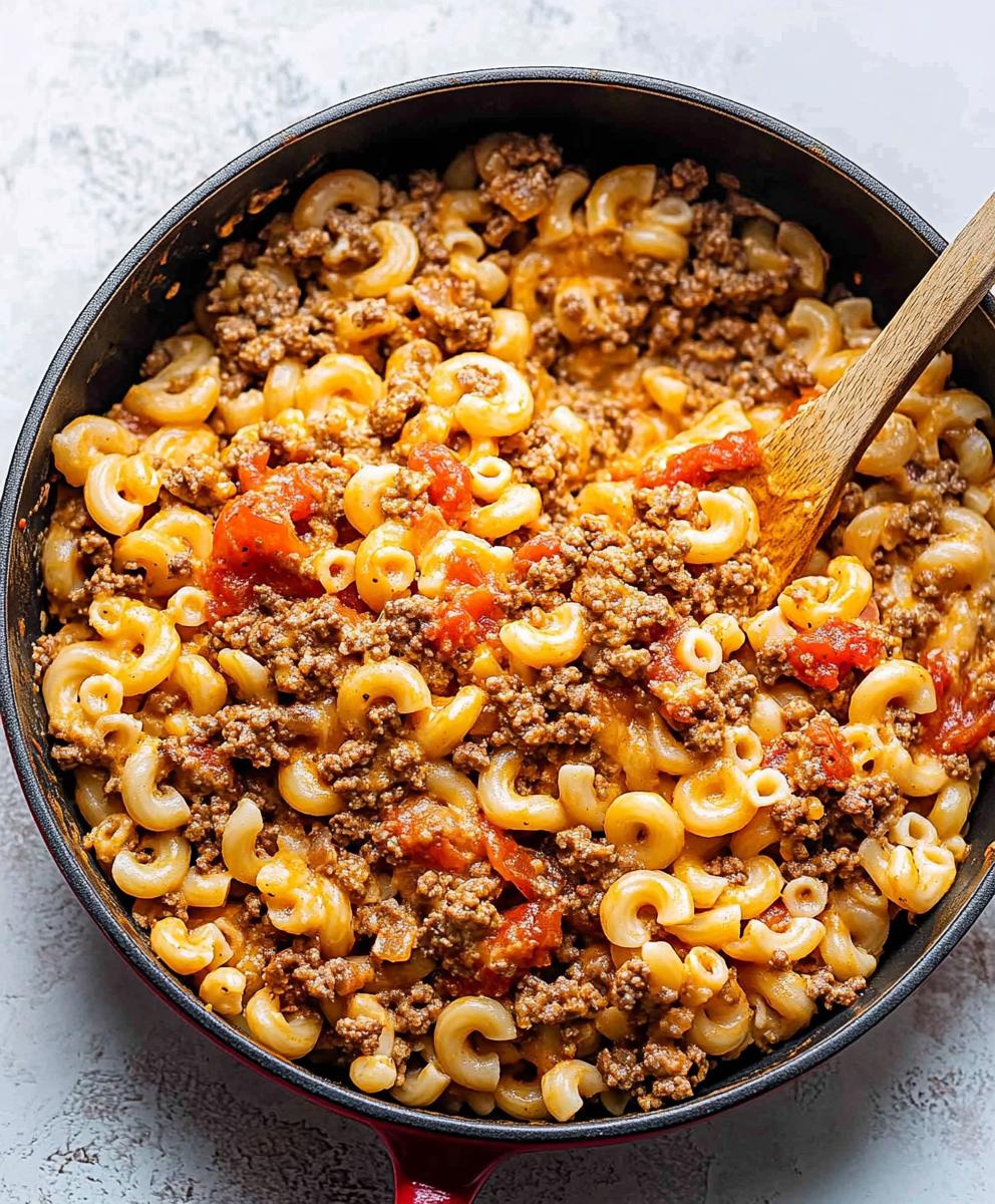 Cheeseburger Pasta Recipe