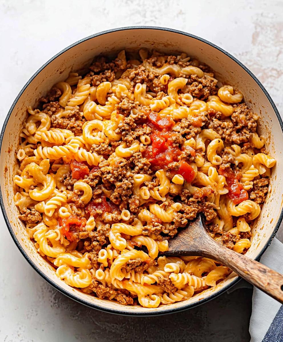Cheeseburger Pasta Recipe