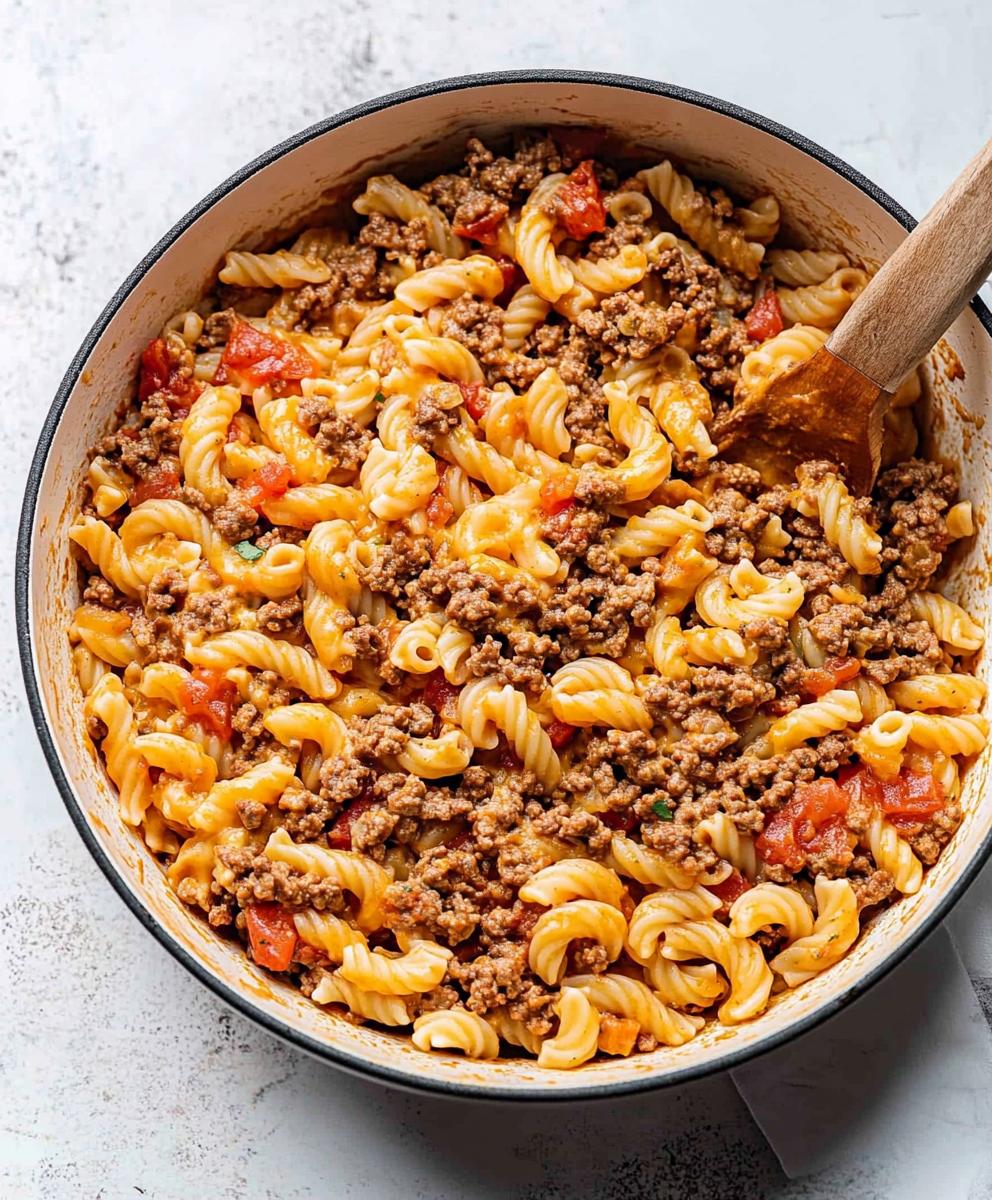 Cheeseburger Pasta Recipe