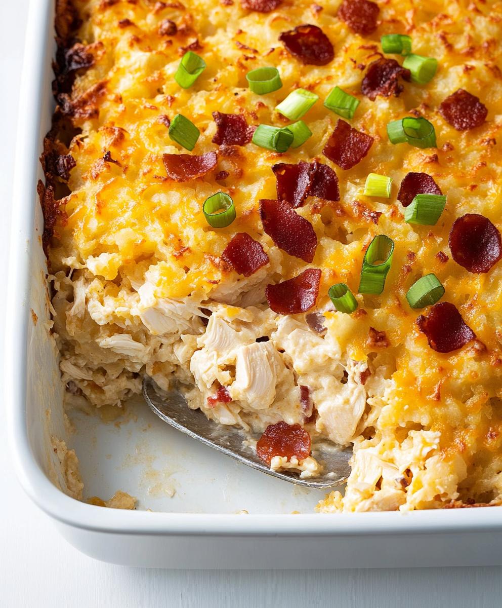 Chicken And Hash Brown Casserole Recipe