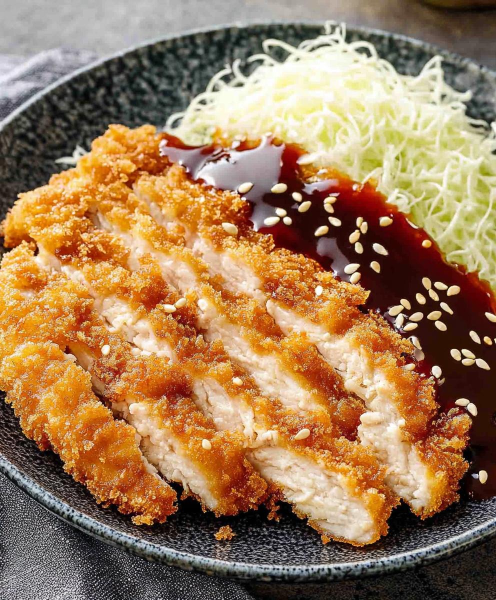 Chicken Katsu With Tonkatsu Sauce Recipe