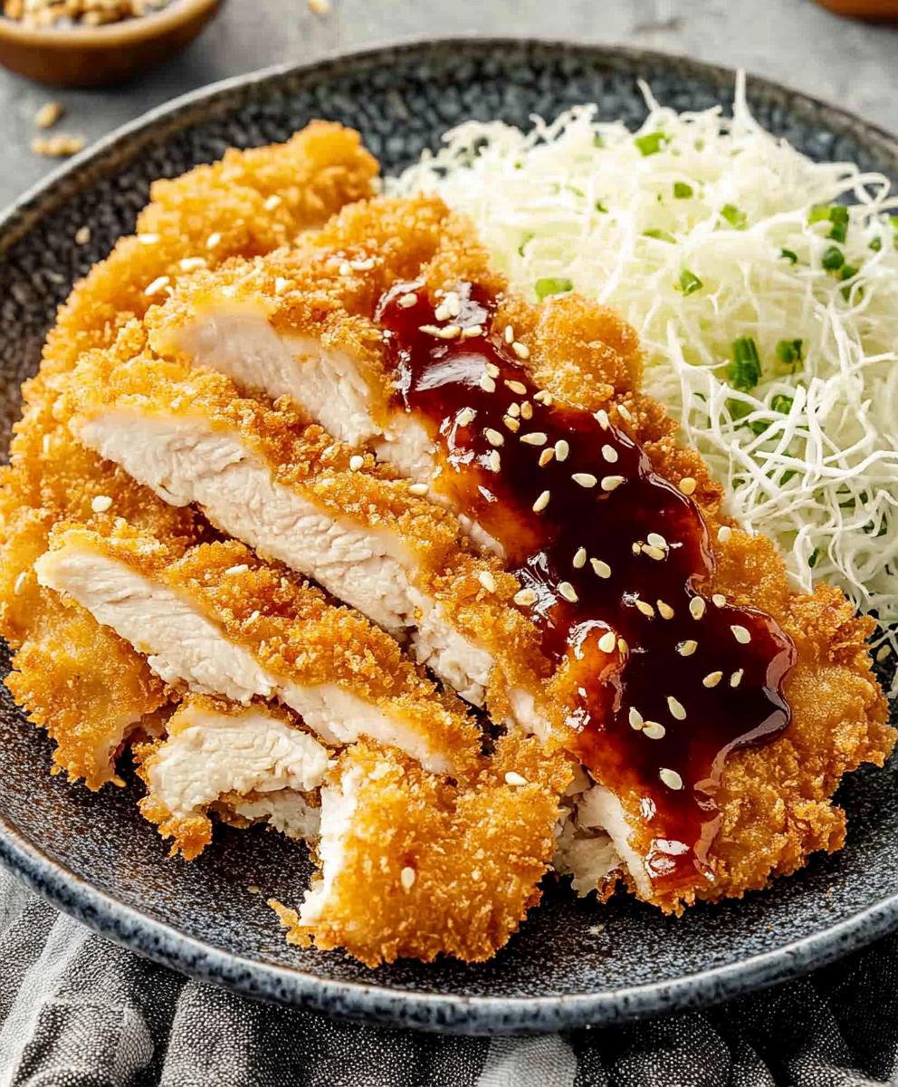 Chicken Katsu With Tonkatsu Sauce Recipe