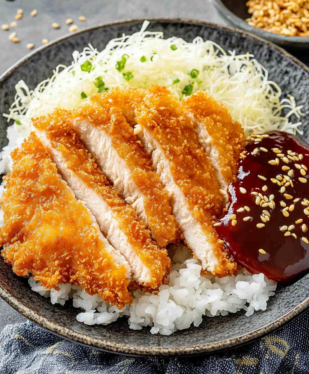 Chicken Katsu With Tonkatsu Sauce Recipe