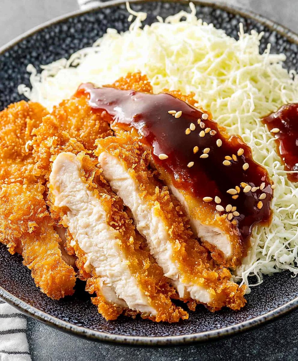Chicken Katsu With Tonkatsu Sauce Recipe