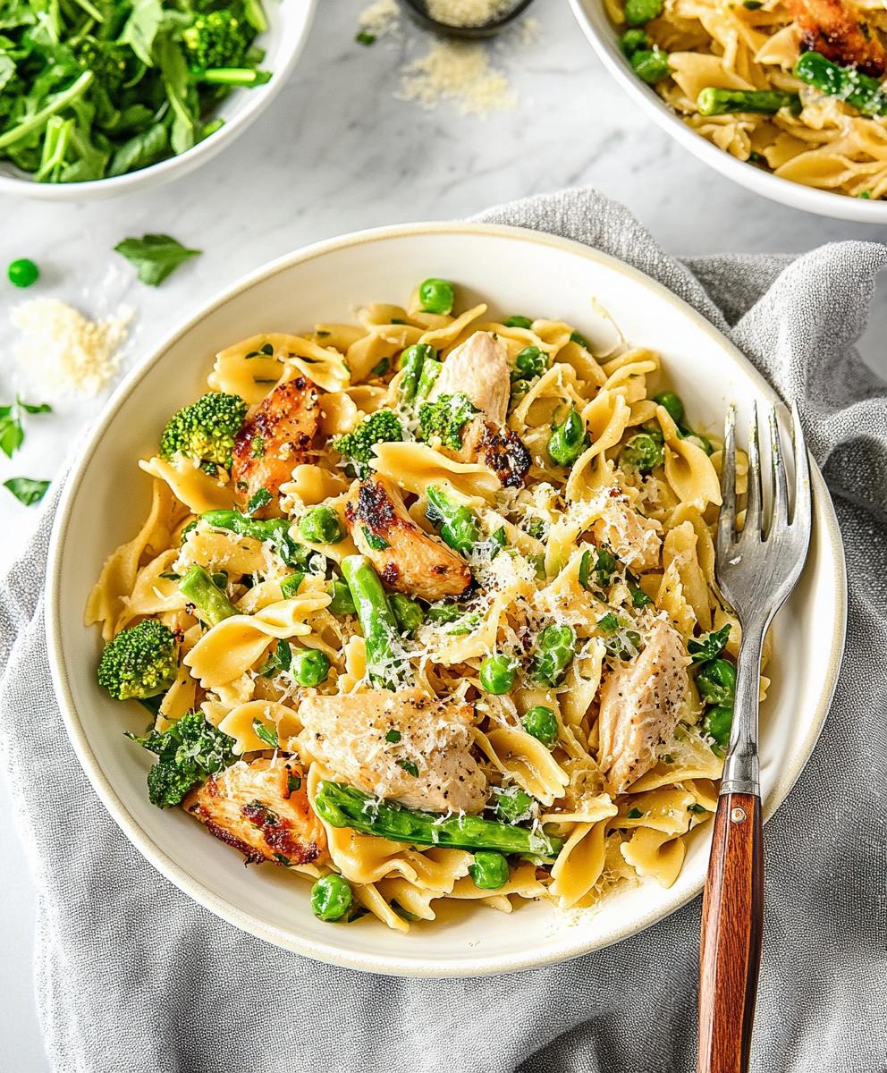 Chicken Pasta Primavera Recipe