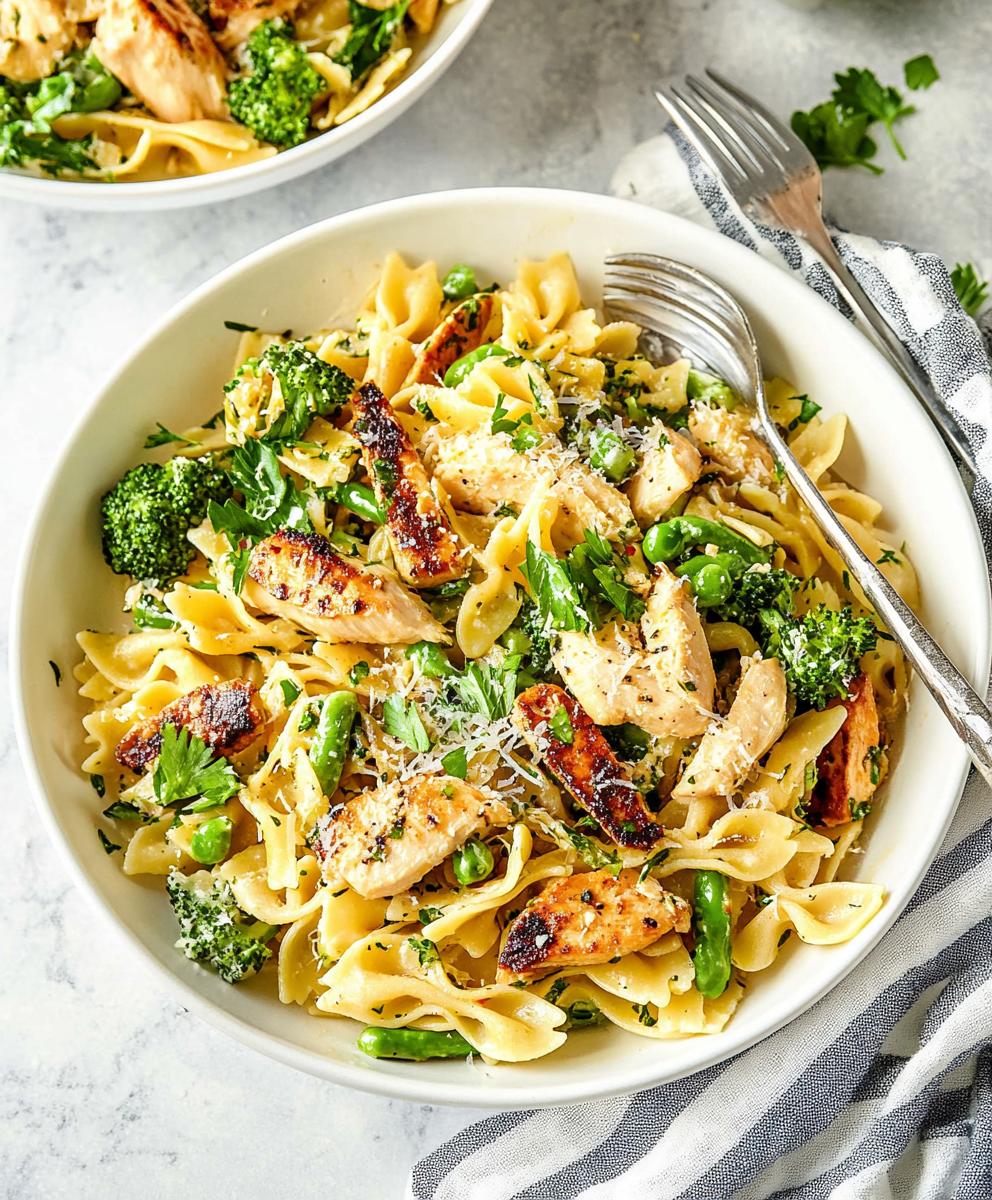 Chicken Pasta Primavera Recipe