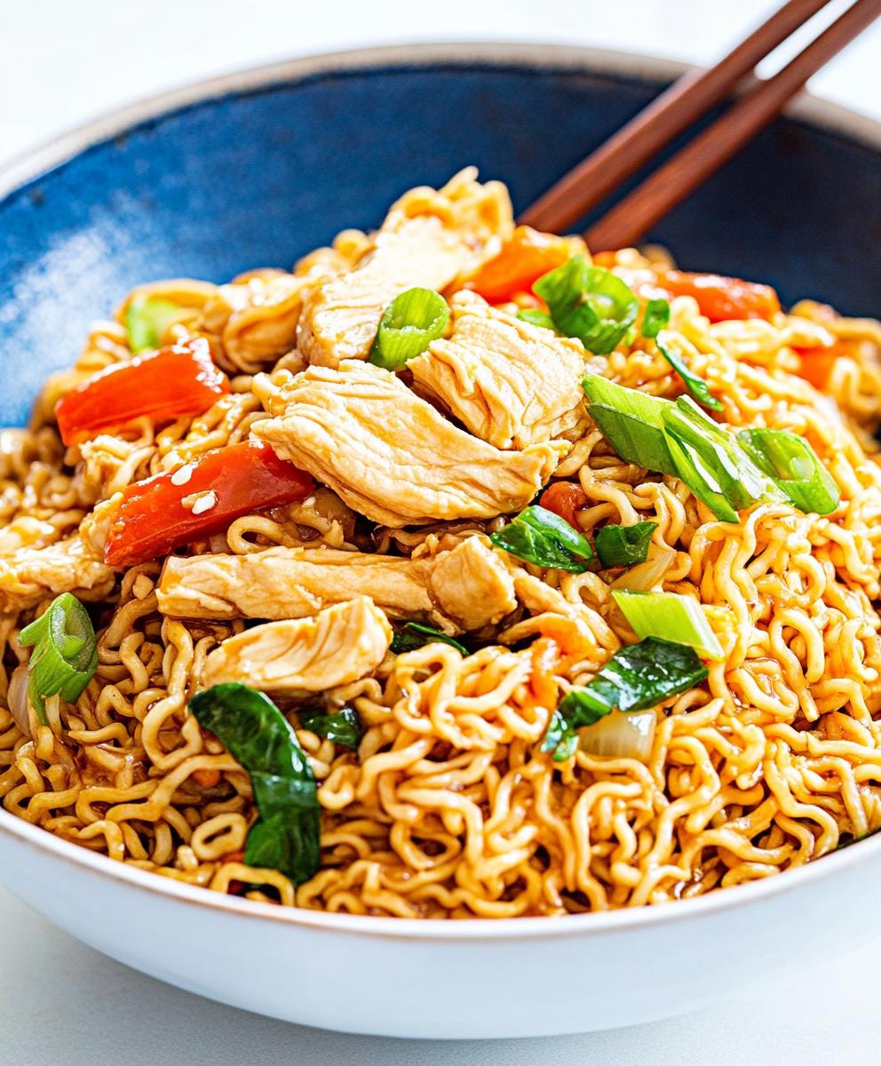 Chicken Ramen Stir Fry Recipe