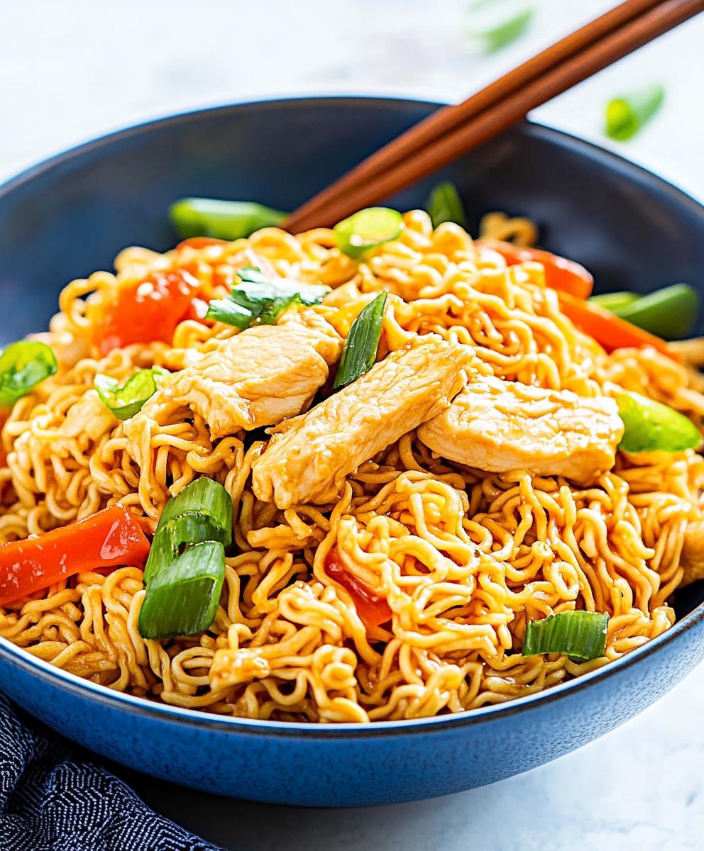 Chicken Ramen Stir Fry Recipe