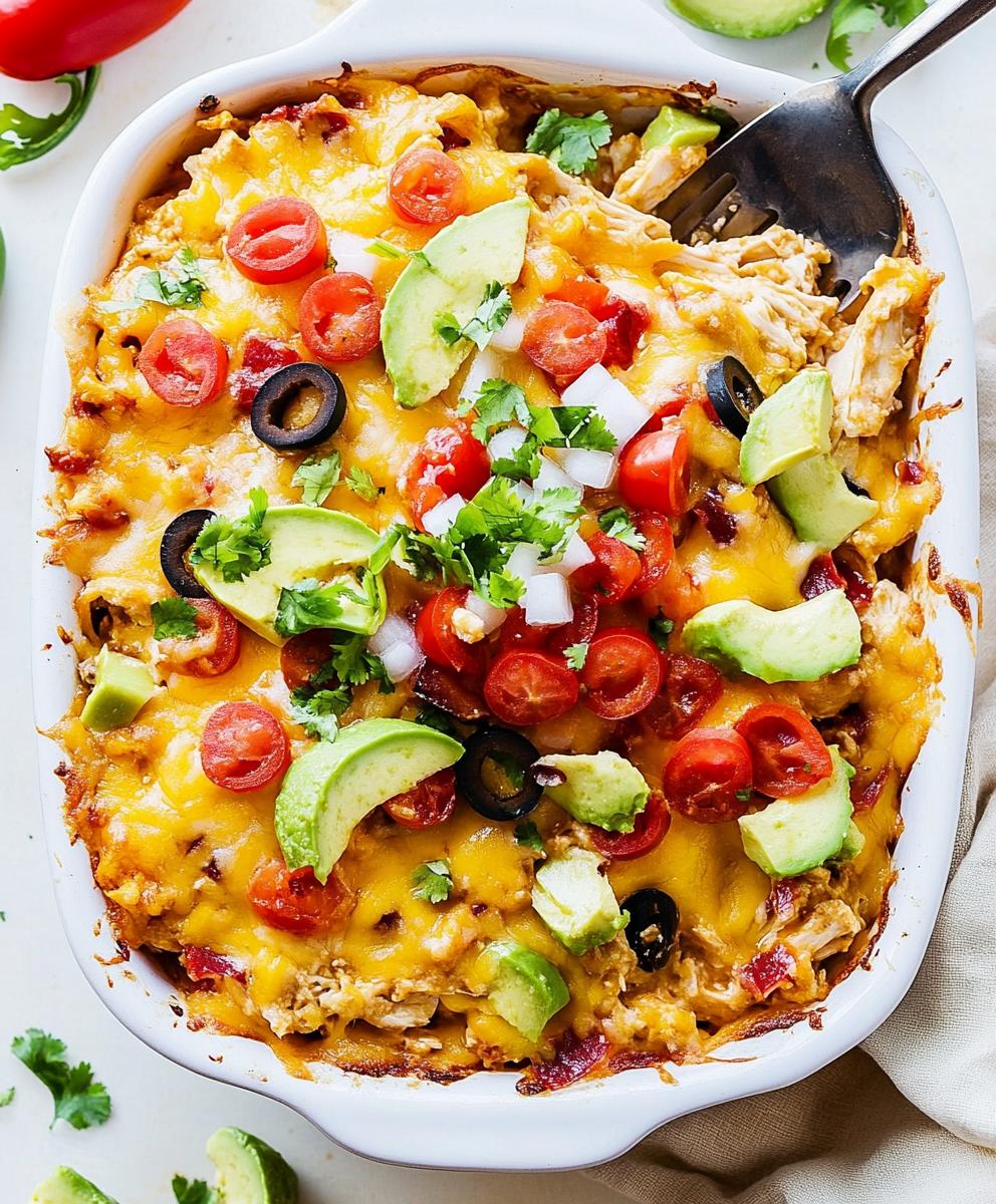 Chicken Taco Casserole Recipe