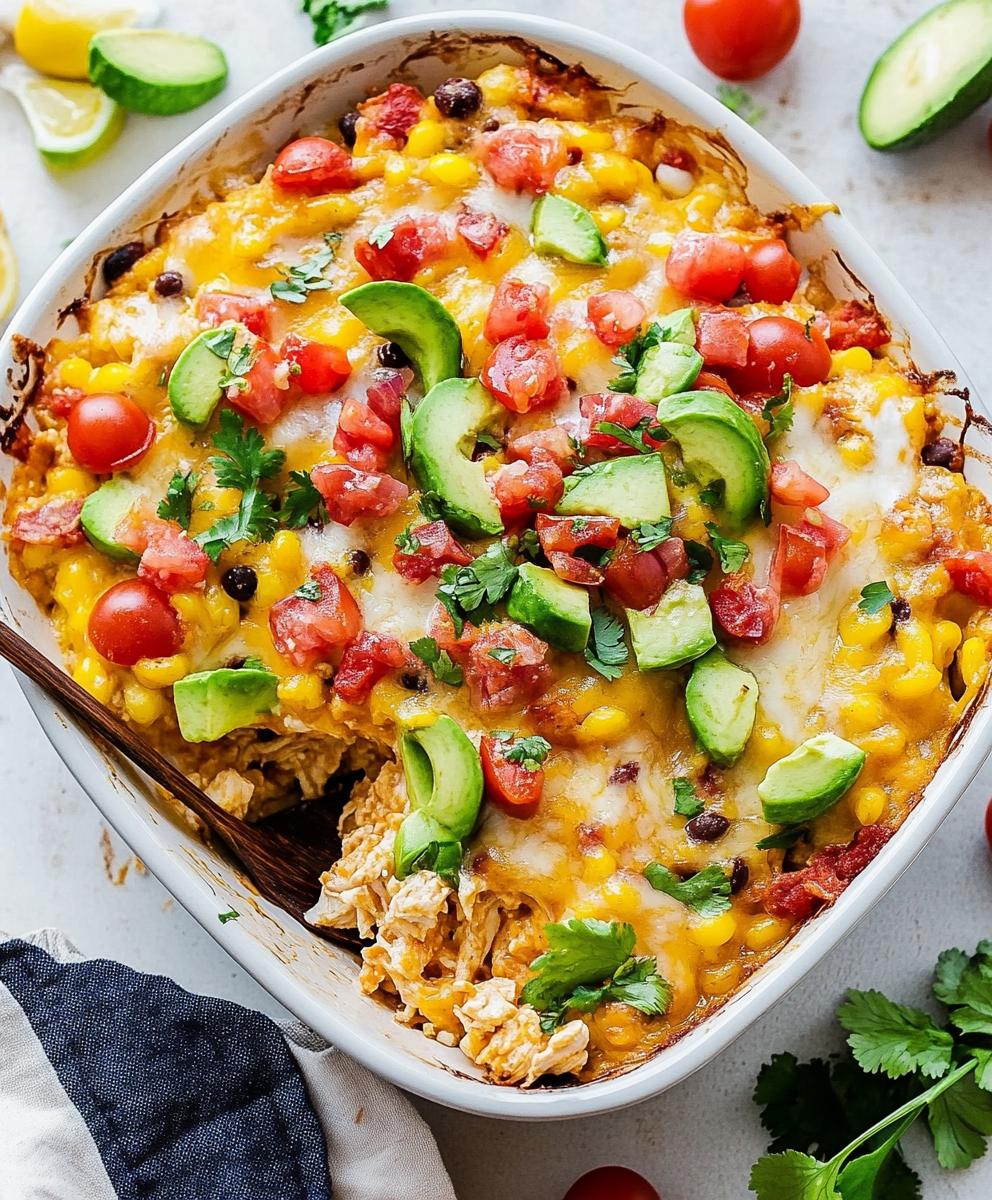 Chicken Taco Casserole Recipe