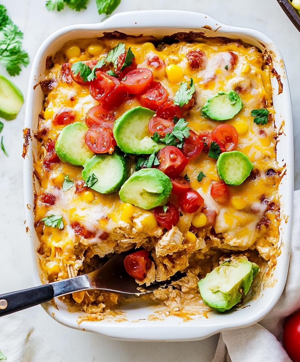 Chicken Taco Casserole Recipe