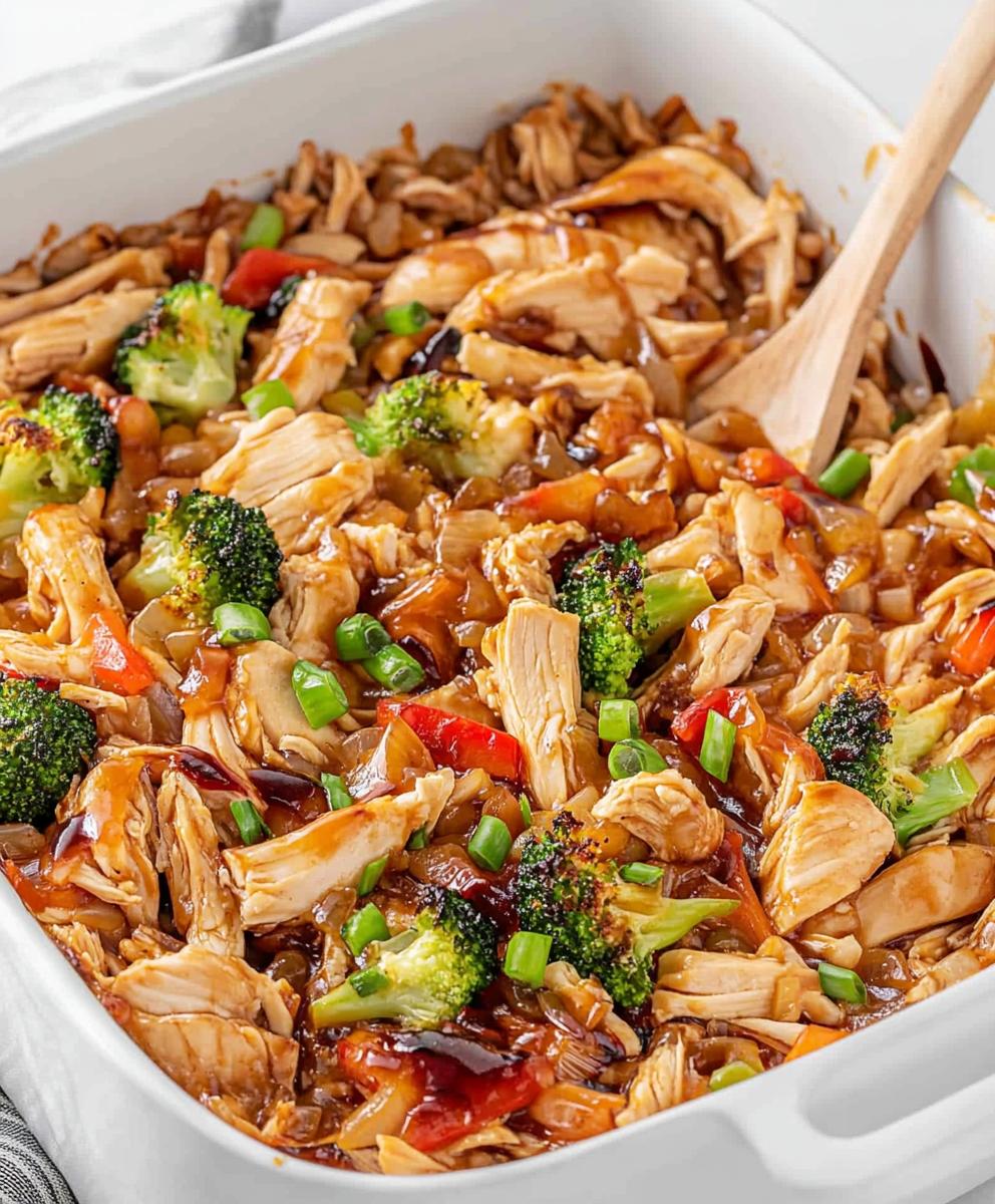 Chicken Teriyaki Casserole Recipe