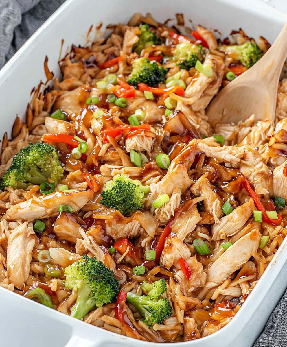 Chicken Teriyaki Casserole Recipe