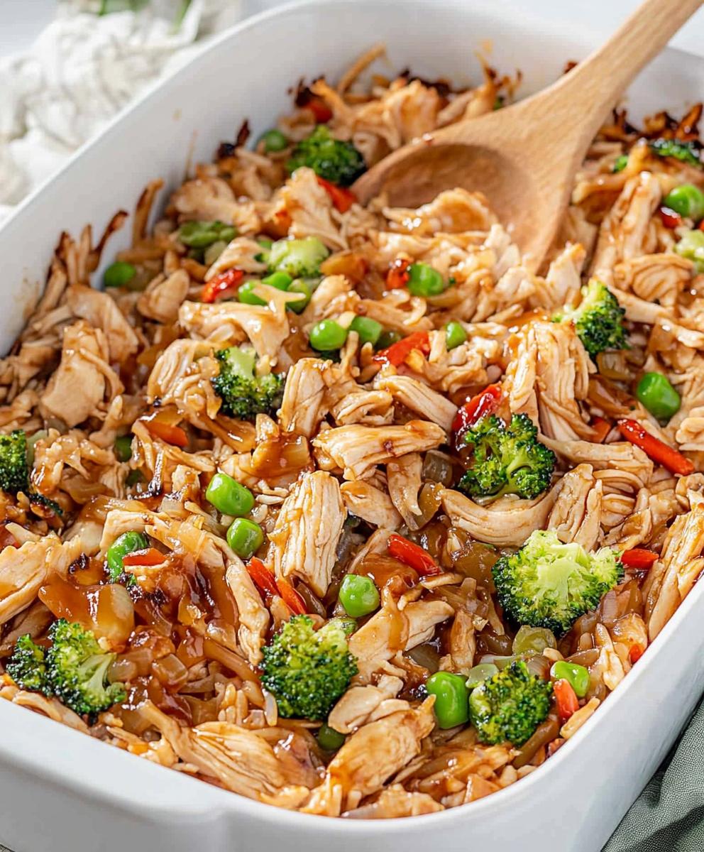 Chicken Teriyaki Casserole Recipe