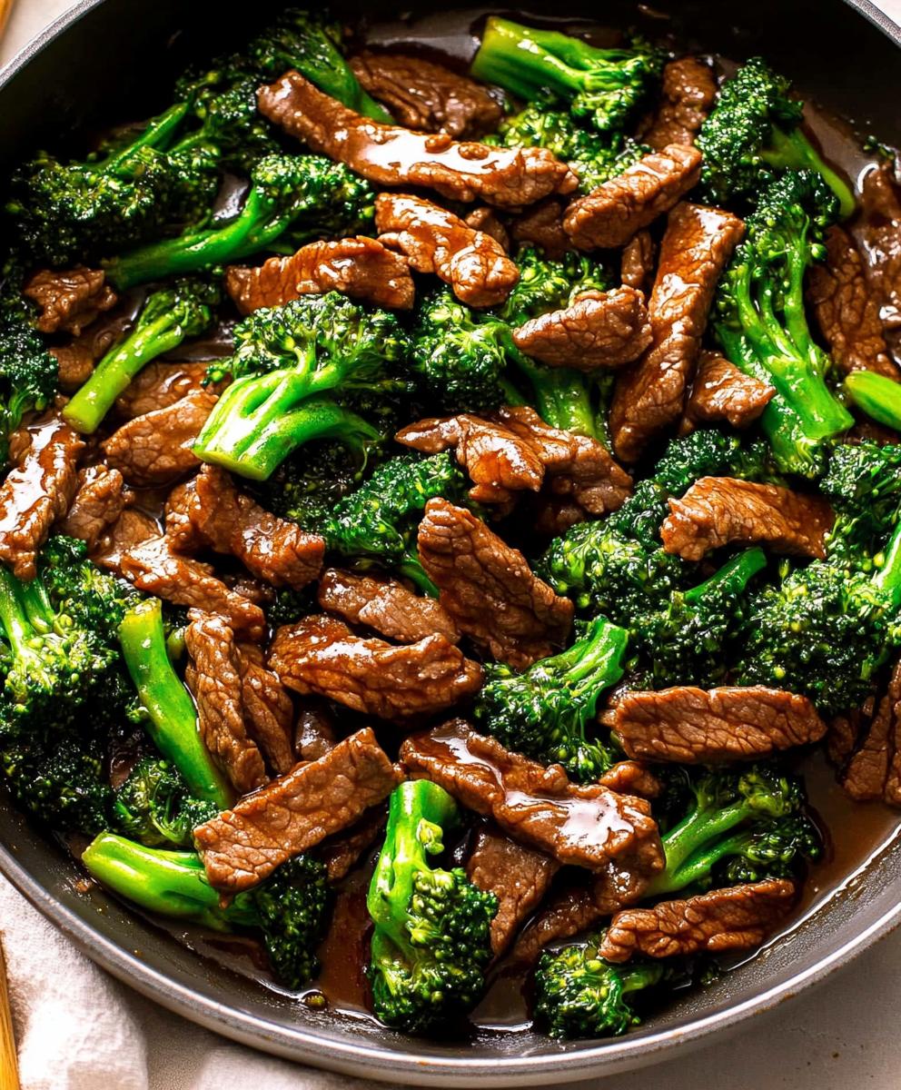 Chinese Beef And Broccoli Recipe