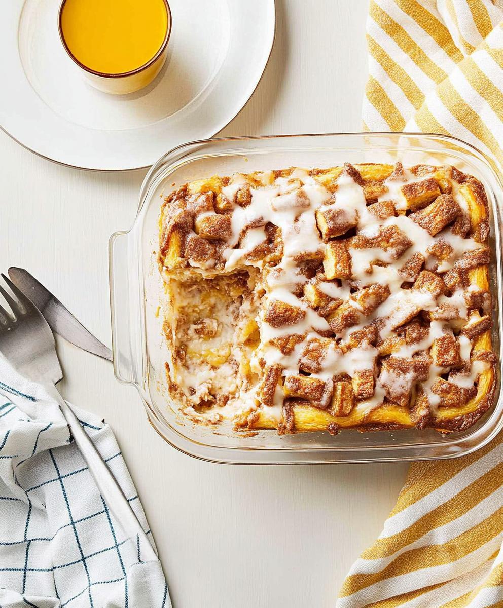 Cinnamon Roll Casserole Recipe