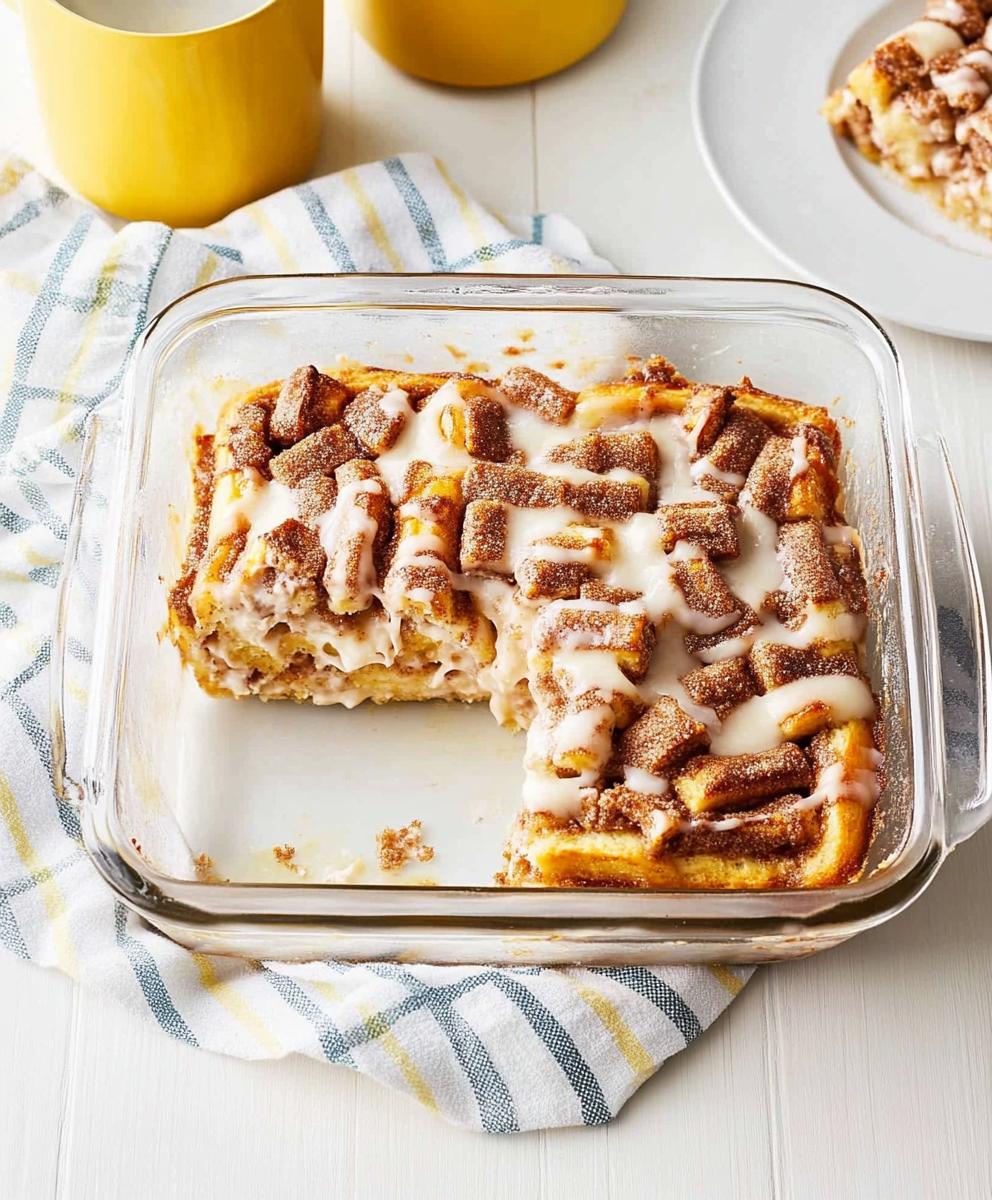 Cinnamon Roll Casserole Recipe