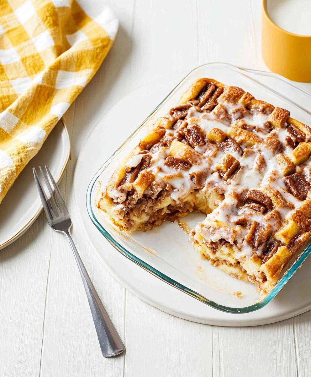 Cinnamon Roll Casserole Recipe