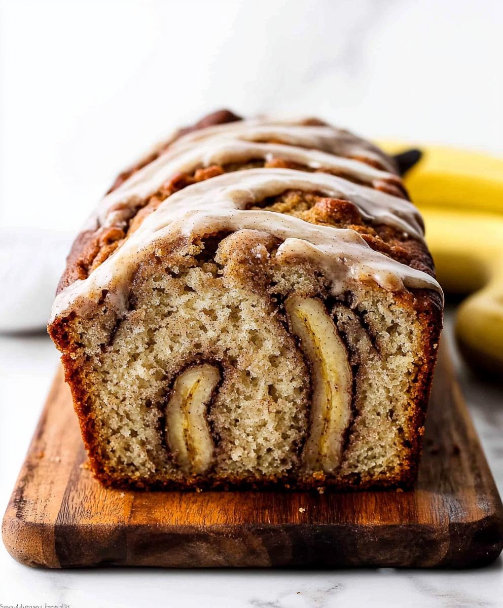 Classic Cinnamon Swirl Banana Bread Recipe
