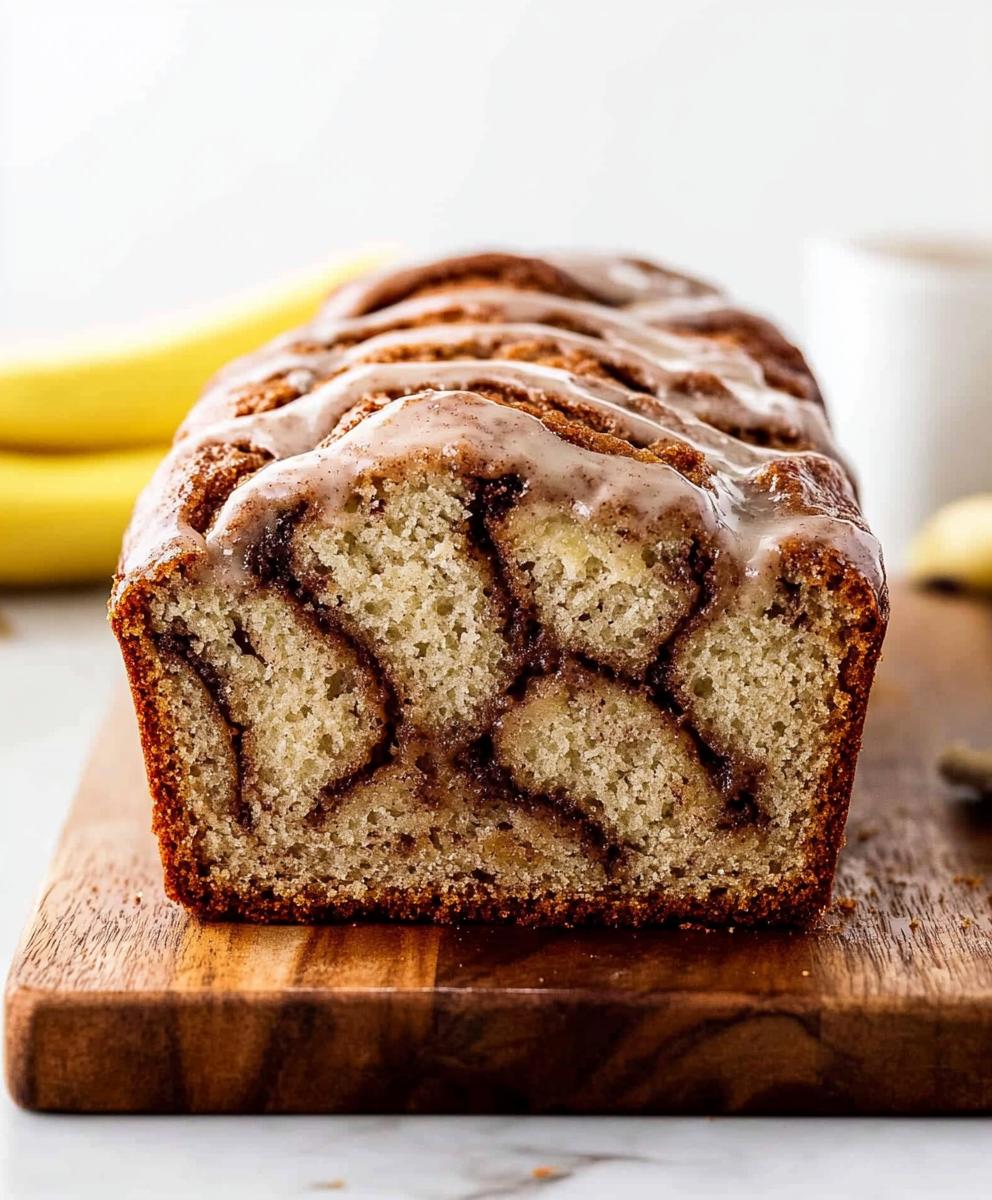 Classic Cinnamon Swirl Banana Bread Recipe