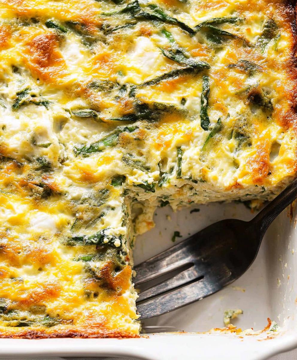 Cottage Cheese Egg Bake Recipe