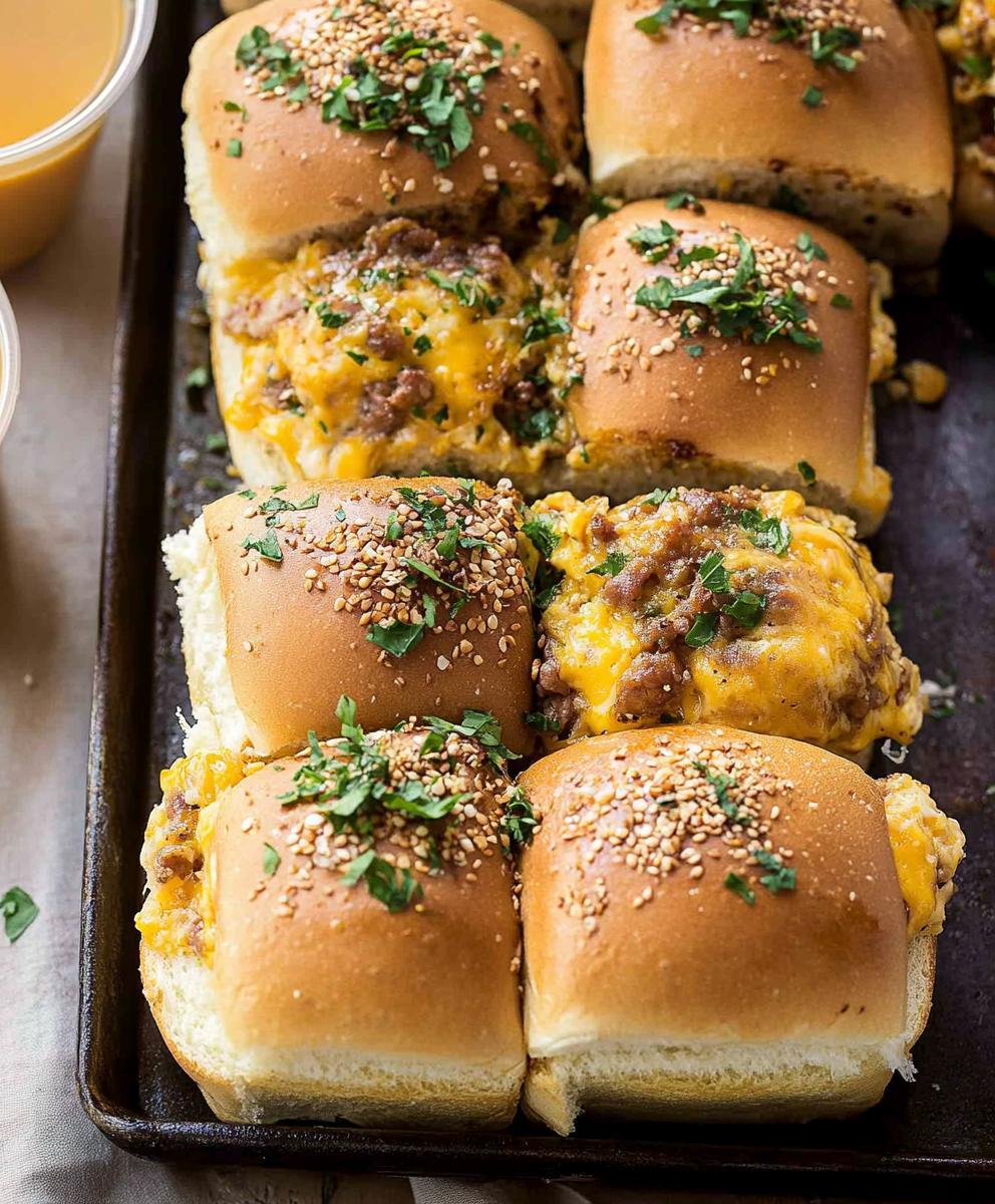 Cowboy Breakfast Sliders Recipe