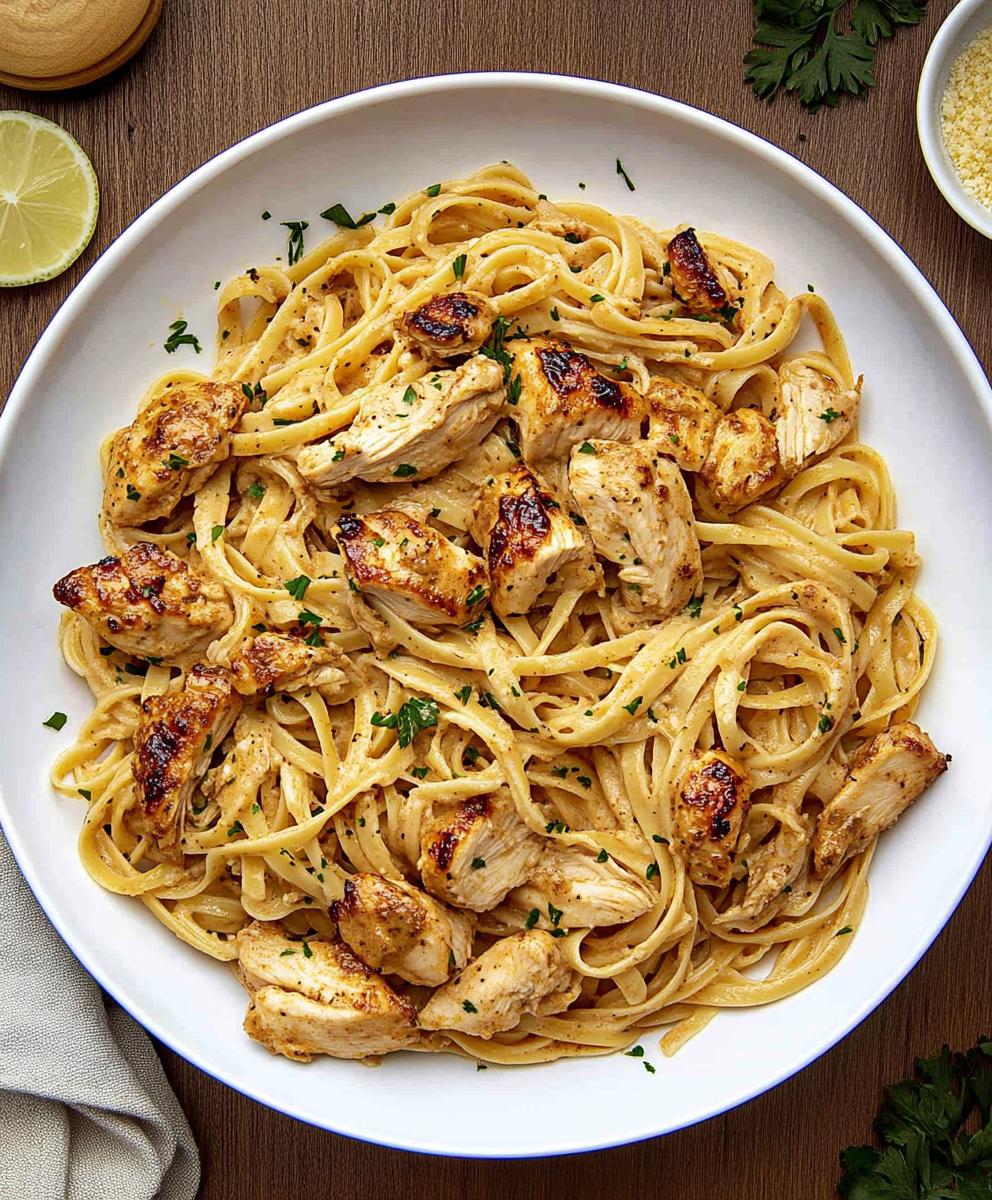 Cowboy Butter Chicken Linguine Recipe