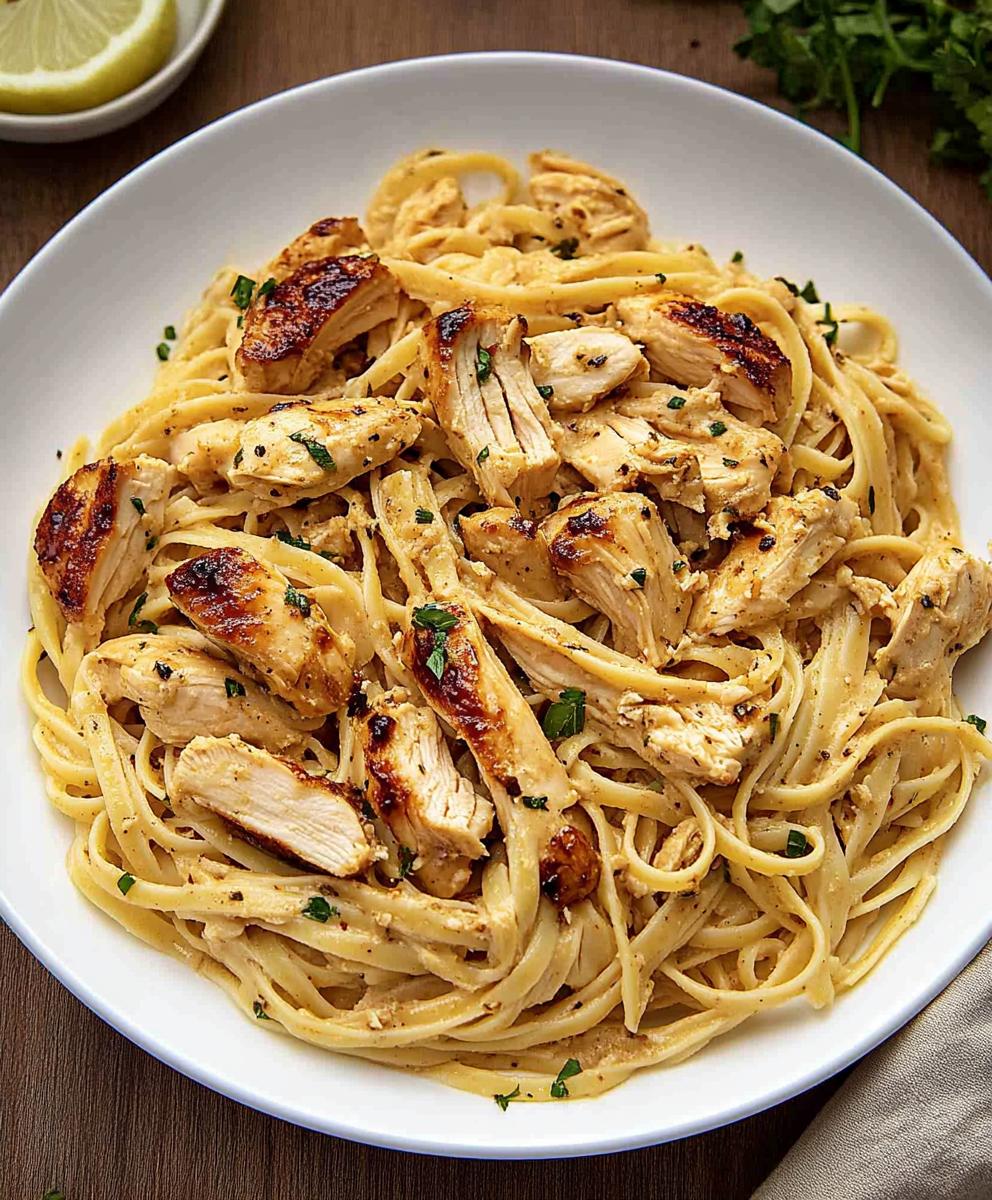 Cowboy Butter Chicken Linguine Recipe