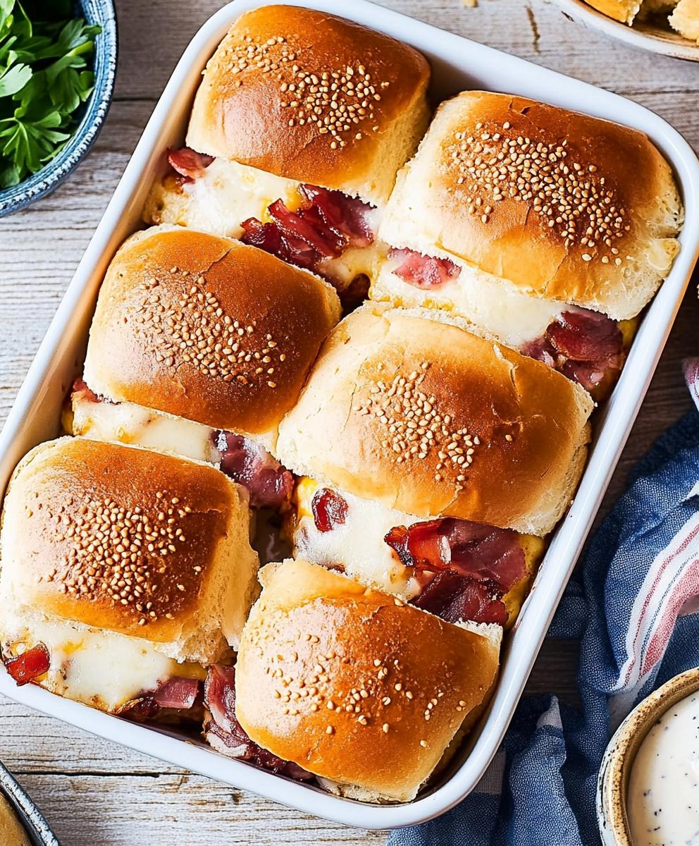 Crack Breakfast Sliders Recipe
