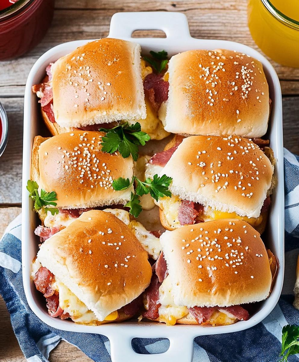 Crack Breakfast Sliders Recipe