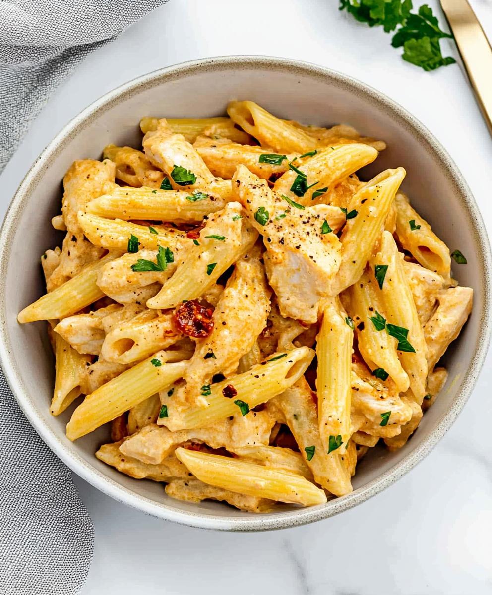 Crack Chicken Penne Recipe