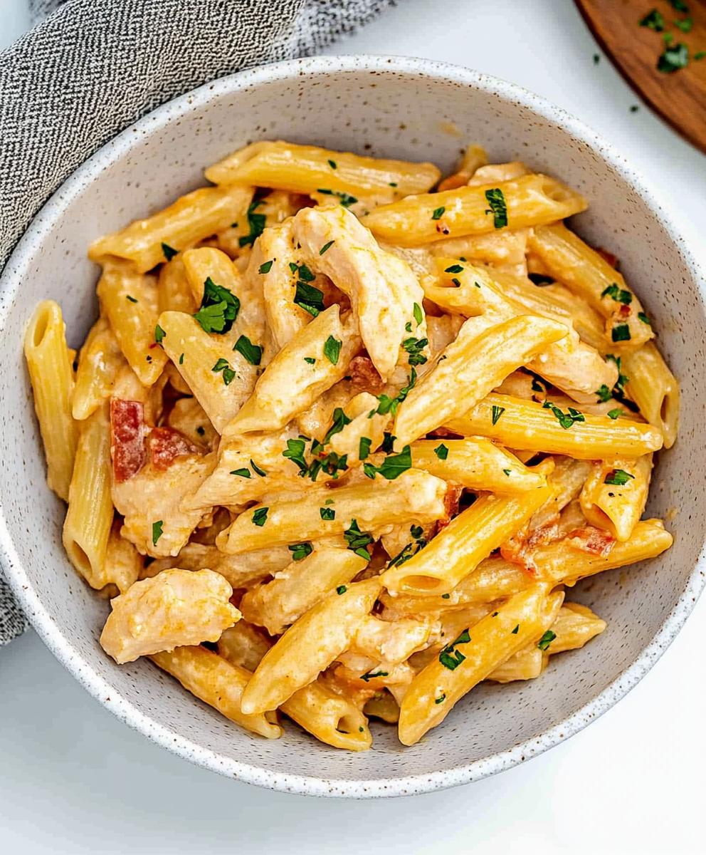Crack Chicken Penne Recipe