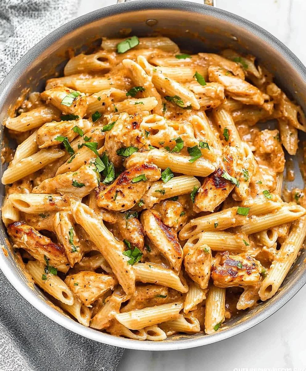 Creamy Cajun Chicken Pasta Recipe