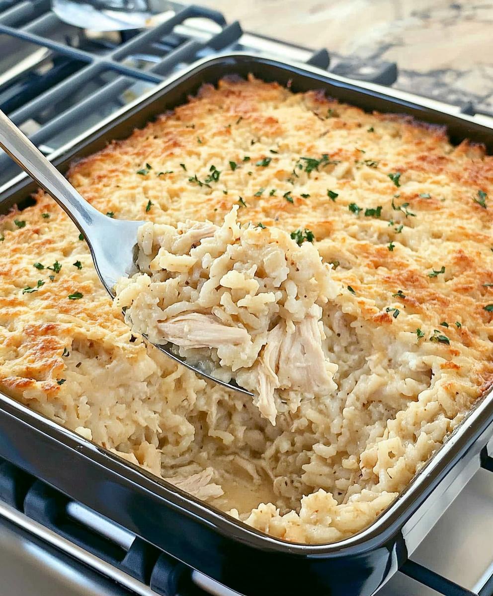 Creamy Chicken And Rice Casserole Recipe