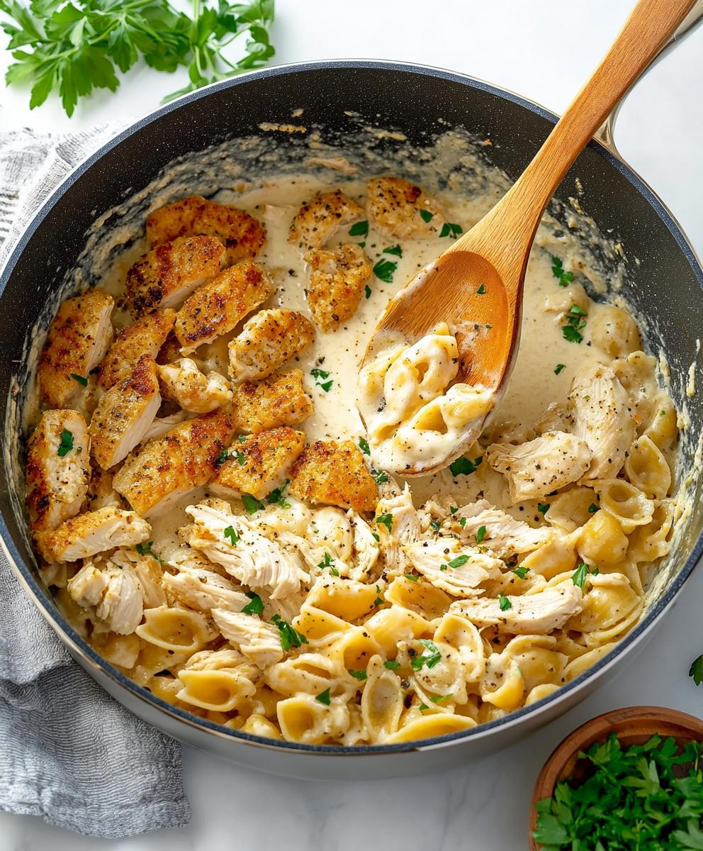 Creamy Chicken Pasta Recipe