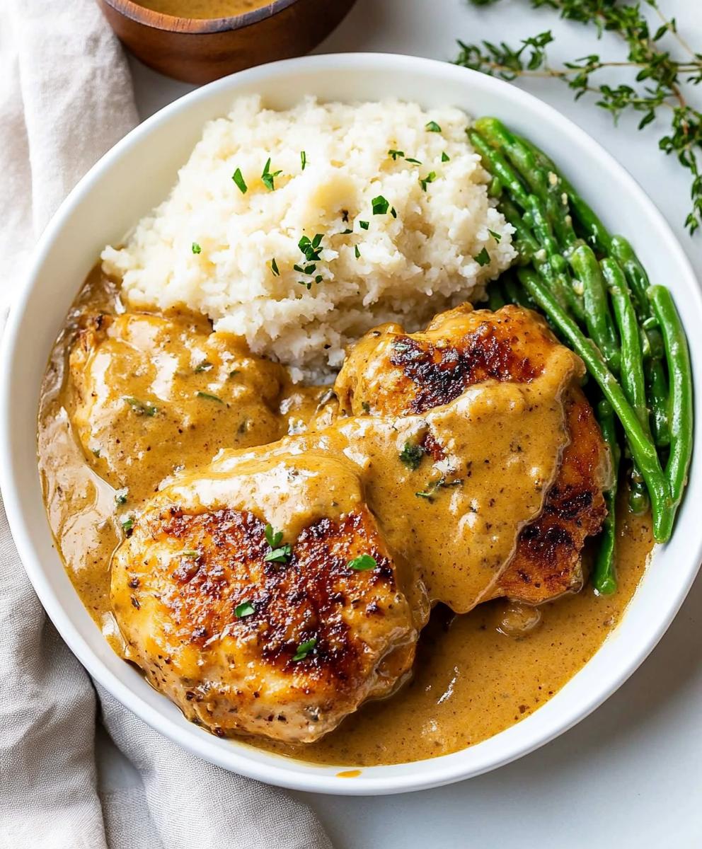 Creamy Garlic Chicken Recipe
