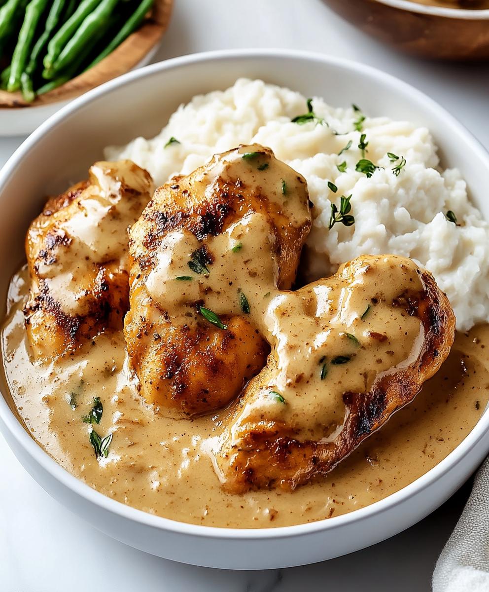 Creamy Garlic Chicken Recipe
