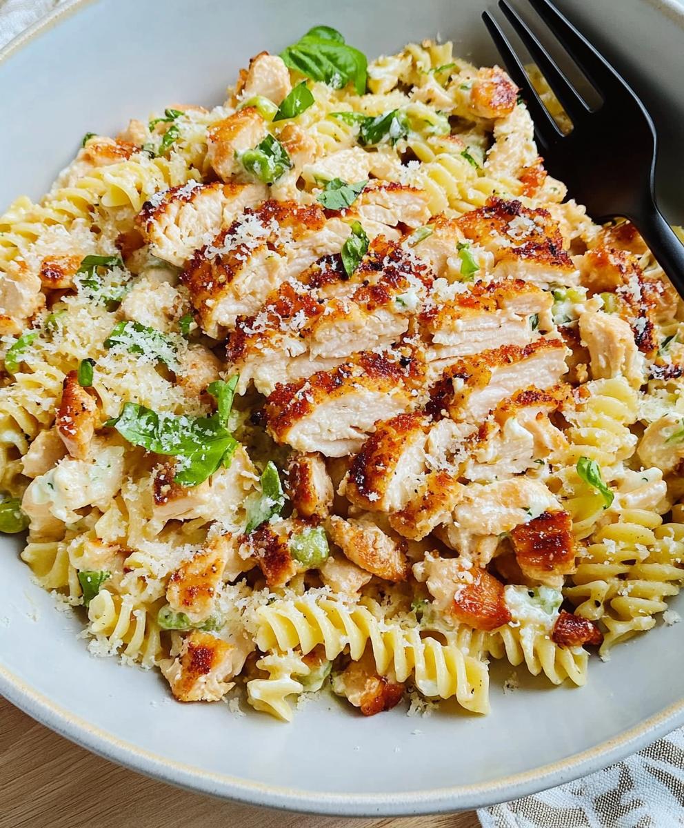 Creamy Ricotta Chicken Pasta Recipe
