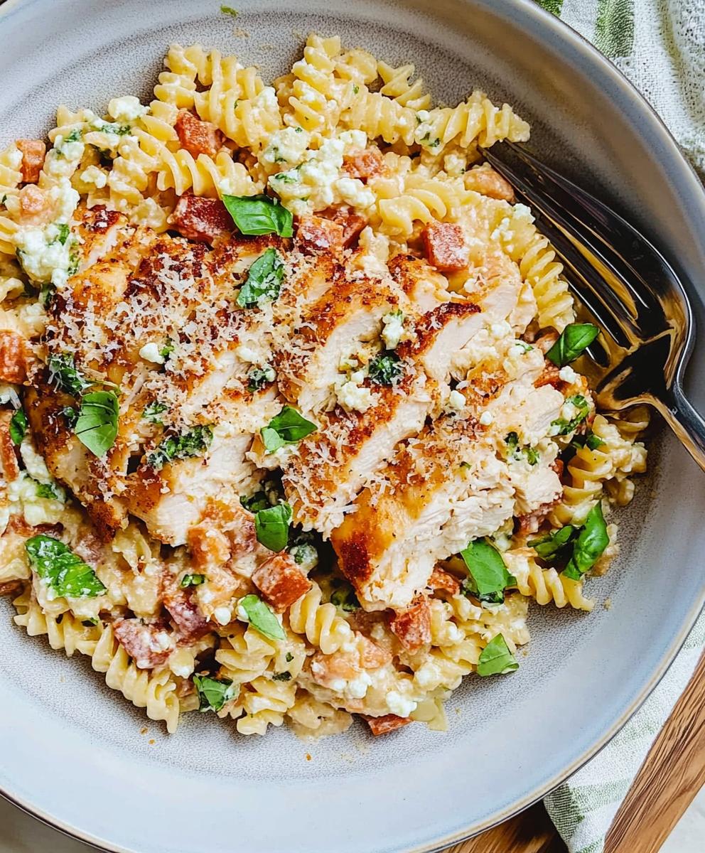 Creamy Ricotta Chicken Pasta Recipe