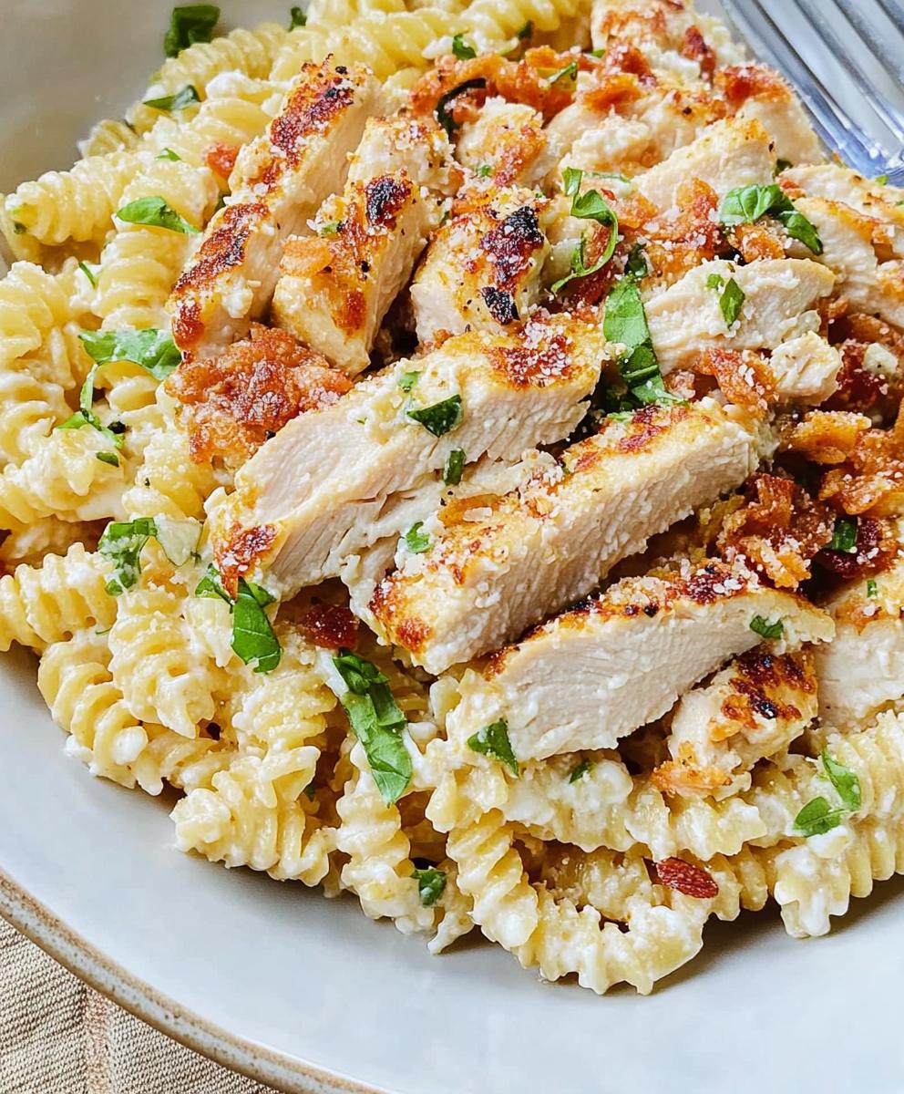 Creamy Ricotta Chicken Pasta Recipe