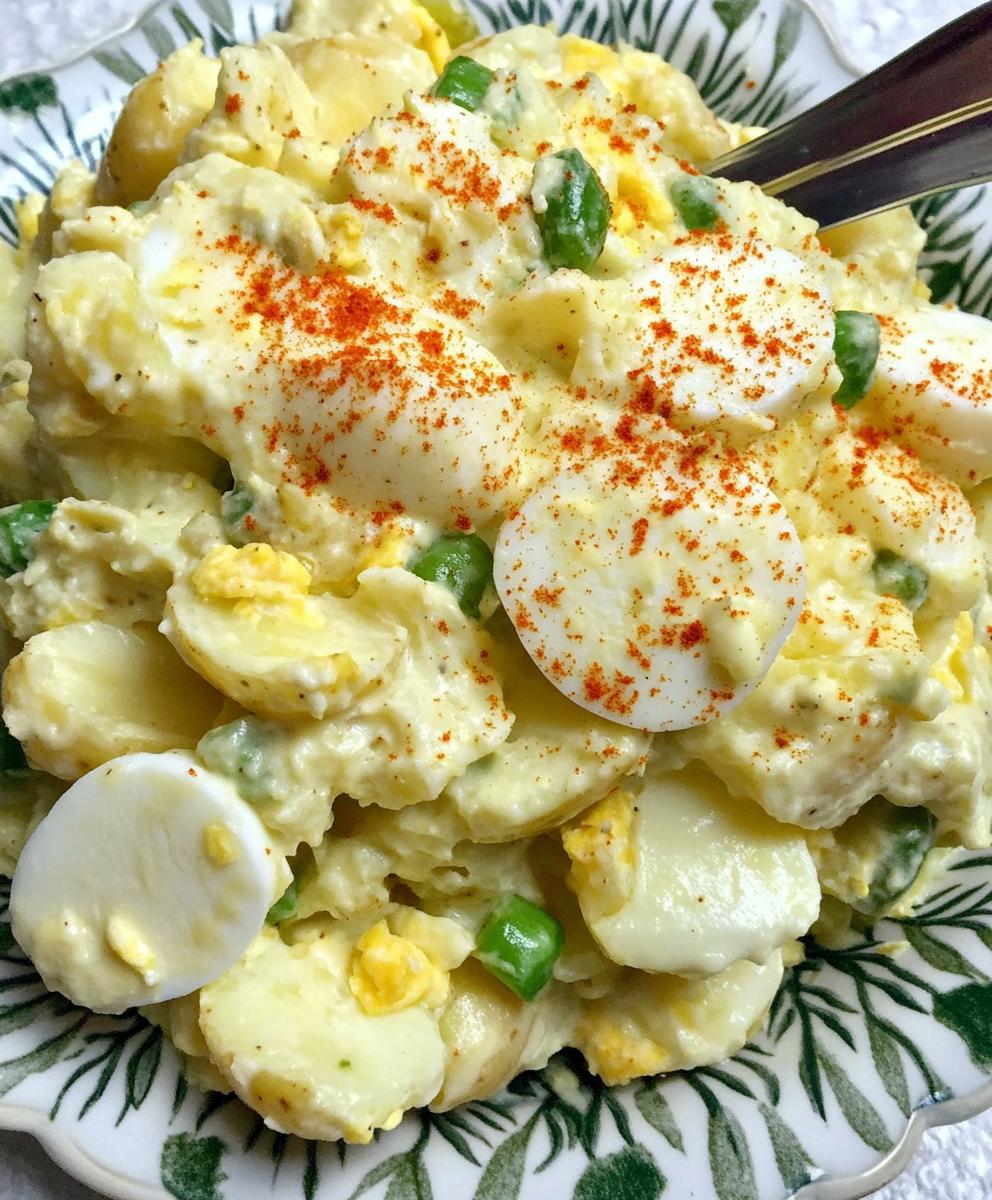 Easy Potato Salad With Eggs Recipe
