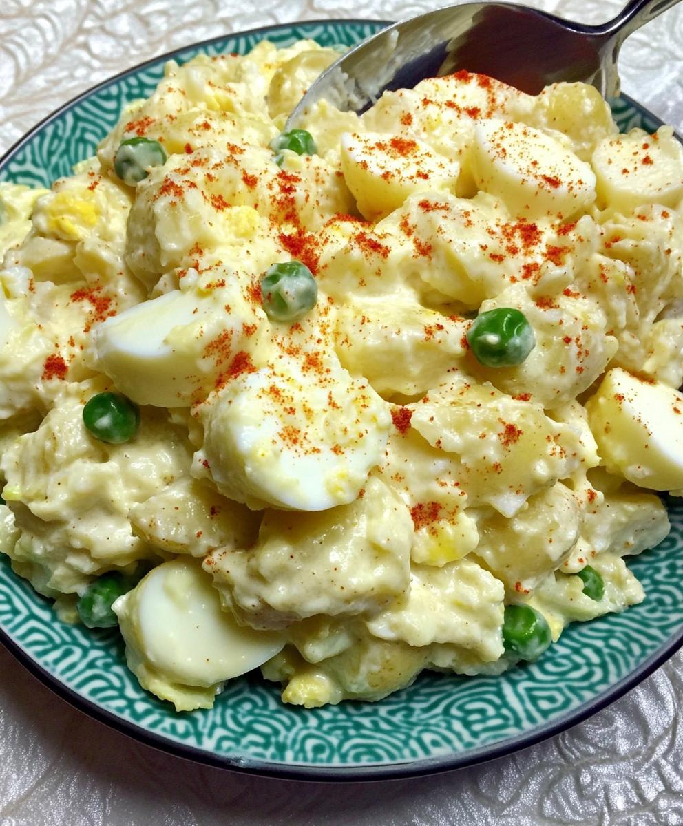 Easy Potato Salad With Eggs Recipe