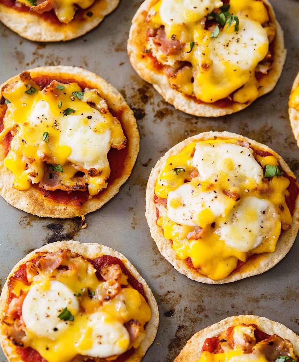 English Muffin Breakfast Pizzas Recipe