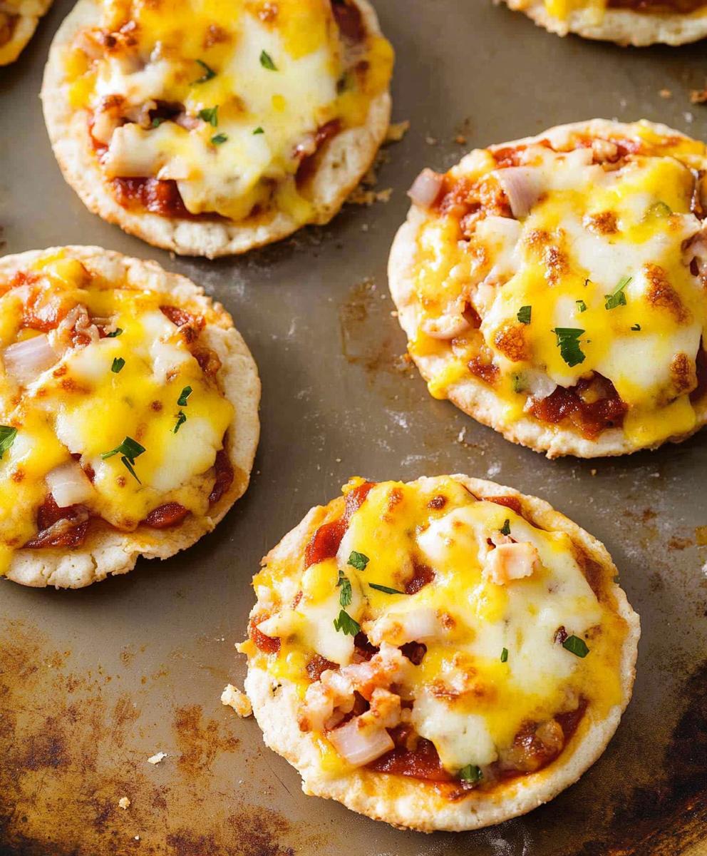 English Muffin Breakfast Pizzas Recipe