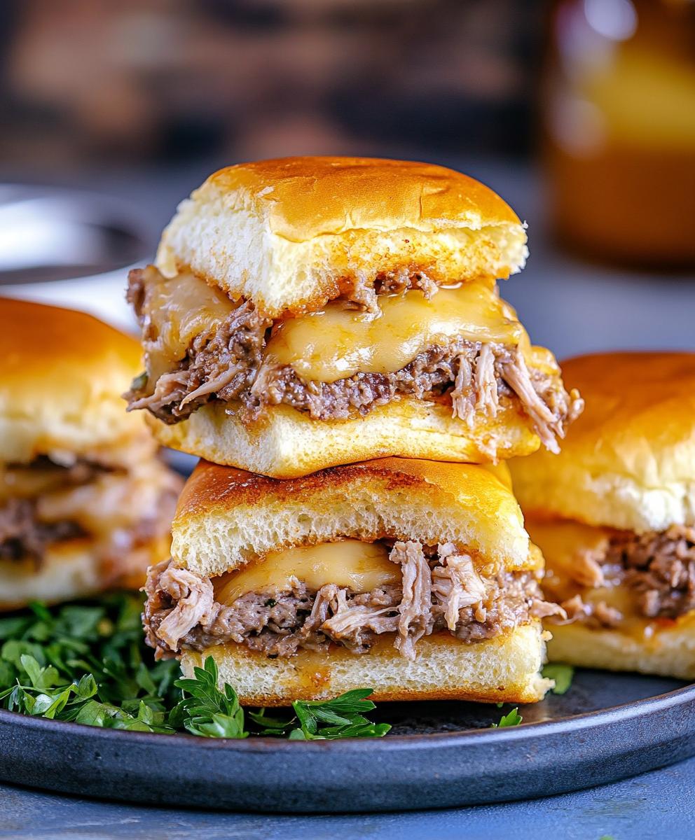 French Dip Sliders Recipe