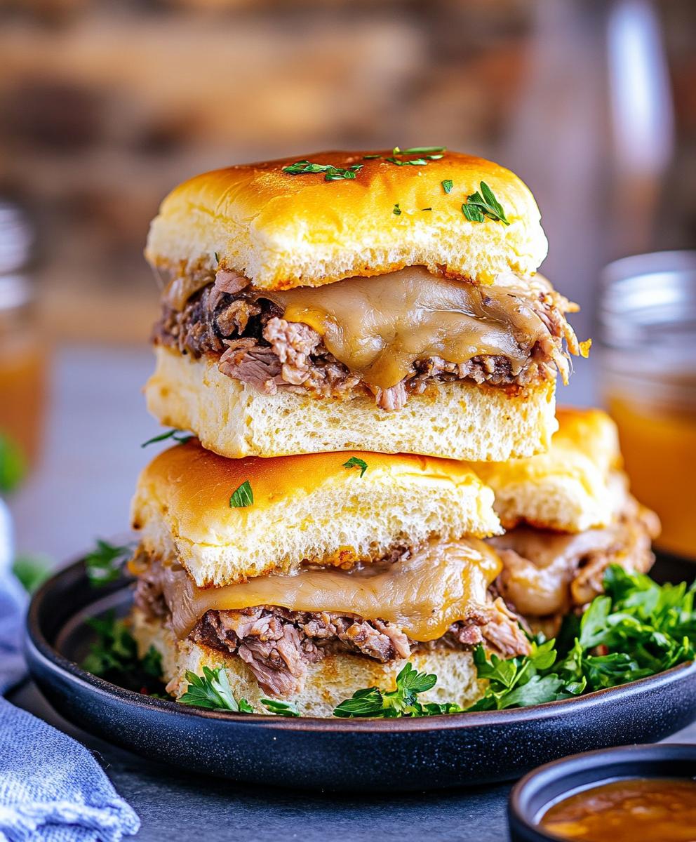 French Dip Sliders Recipe